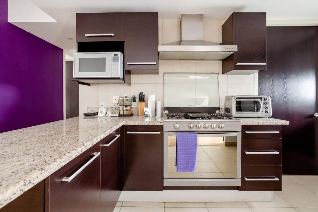 Beautiful Apartment In Polanco Area With Amenities Kota Meksiko Bagian luar foto