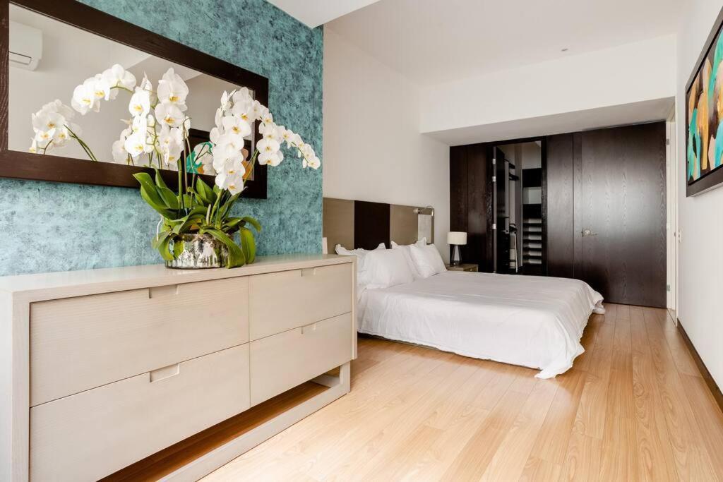Beautiful Apartment In Polanco Area With Amenities Kota Meksiko Bagian luar foto