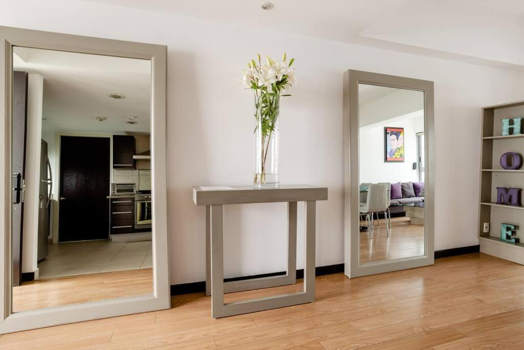 Beautiful Apartment In Polanco Area With Amenities Kota Meksiko Bagian luar foto